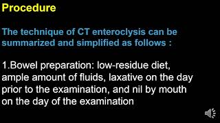 CT enteroclysis [upl. by Otipaga]