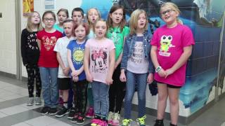 Strawbridge Elementary School chorus performs Rise Against Hunger [upl. by Luahs]