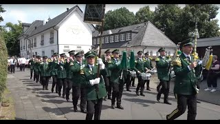 Schützenfest ib der Zollfeste Zons 2024 Der große SonntagsNachmittagsumzug [upl. by Yoral]