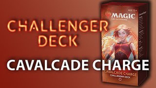 MTG Challenger Deck 2020 Cavalcade Charge  обзор челленджер деки [upl. by Elleined]