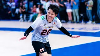 Tomohiro Yamamoto Fastest Volleyball Libero [upl. by Ibbison232]