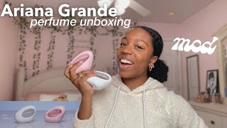 NEW ARIANA GRANDE MOD PERFUMES  first impressions amp review [upl. by Yajet]