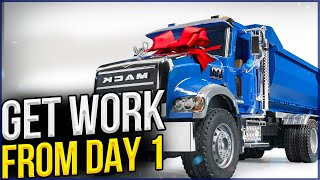 How to Find Work For Your New Dump Truck [upl. by Ordnazil]