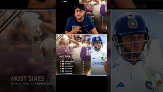 abcrickinfo most sixes world test championship 202325 indiancricketer viratkohli rohitsharma [upl. by Nnaitsirk]