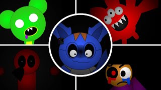 NEW CURSED SUSSY SCHOOL GROUNDS 71 😈 Double REBORN😈 9 Mascot Horror Game ALL Bosses amp Jumpscares [upl. by Elvis840]