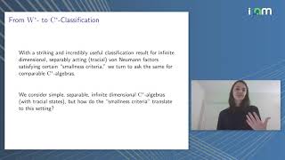 Kristin Courtney quotThe abstract approach to classifying Calgebrasquot [upl. by Jonis152]