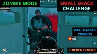 Hindi PUBG MOBILE  SURVIVING ZOMBIE MODE IN SMALL SHACK CHALLENGE amp HUNGRY ZOMBIES [upl. by Ahtebat]