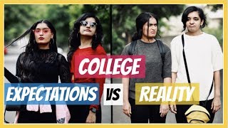 COLLEGE Expectations VS Reality  Niharika Nm [upl. by Reube239]