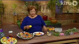 Trisha Shirey edible flowers Central Texas Gardener [upl. by Antipas]