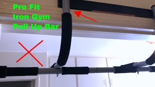 ✅ How To Use Pro Fit Iron Gym Pull Up Bar Review [upl. by Roter]