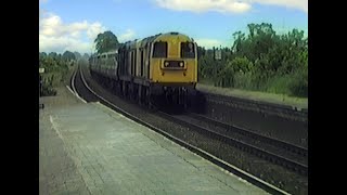 British Rail 1988  Summer Saturday Skegness trains at Heckington [upl. by Bouldon]