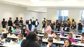 Mendenhall High School Band Performs at Simpson Central [upl. by Ajssatsan]