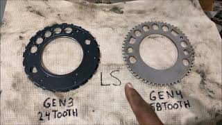 LS Reluctor Wheel Break Down 24X and 58x Tooth [upl. by Adnawed]