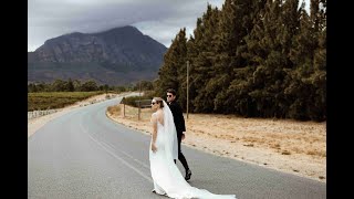 Wedding among Cape Town Mountains  Lida amp Reinard  Tulbagh [upl. by Long]