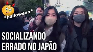 OS BRASILEIROS ESTÃO DESTRUINDO O JAPÃO  Halloween Shibuya 2022 [upl. by Rusty777]