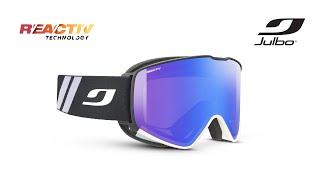 Julbo REACTIV Photochromic Ski Goggles Lens Technology [upl. by Eirrak]