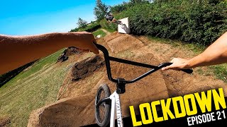 BUILDING AND RIDING THE SICKEST NEW BACKYARD FEATURES LOCKDOWN EP21 [upl. by Adamok]