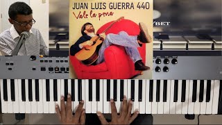 Tutorial Piano Vale La Pena  Juan Luis Guerra🎤 [upl. by Cadmarr]