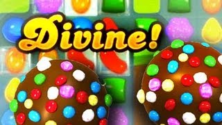 Candy crush Saga  quotDIVINEquot COLOR BOMB amp STRIPE CANDY COMPILATION [upl. by Amilas156]