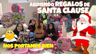 Abriendo Regalos SORPRESA de Navidad  HERMANITAS se portan bien [upl. by Elysee]