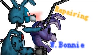 DC2FNAF Repairing Withered Bonnie《Remake》 [upl. by Hauge]