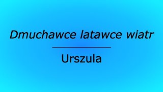 Dmuchawce latawce wiatr  Urszula karaoke cover [upl. by Lemhar]