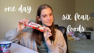 one day six fear foods  anorexia recovery [upl. by Ikilisav]