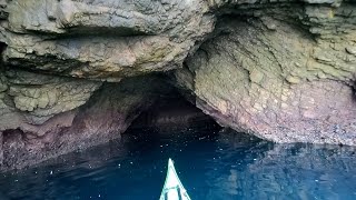 Longest Sea Cave in West Anacapa Island Sep 2024 [upl. by Calvinna]