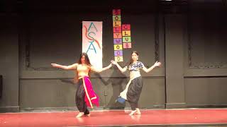 KAMARIYA  STREE  DANCE PERFORMANCE BY LABIBA AND ROWNOKA [upl. by Aihseken381]