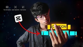 How To Create Auto Captions In CapCut 2023 🤯  Professional Subtitles In CapCut In Hindi Tutorial [upl. by Ettevroc]