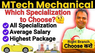 MTech Mechanical Scope 2024 List of MTech Mechanical Branches Placement Salary Package in IIT NIT [upl. by Aneram]