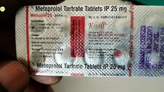 Metopole 25 tablet uses in hindi  Metoprolol 25 mg tablets  हाई ब्लड प्रेशर और अधकपाराई के लिए [upl. by Herculie]