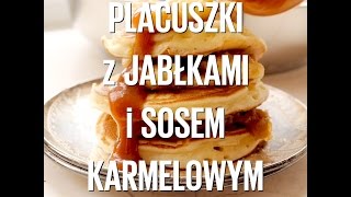 Placuszki jogurtowe z jabłkami i sosem karmelowym [upl. by Toddie]