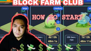 BLOCK FARM CLUB NEW PVU  HOW TO EARN GAMEPLAY  LATEST UPDATE  HEALTHY TIPS  NEW NFT GAME [upl. by Trebeh]