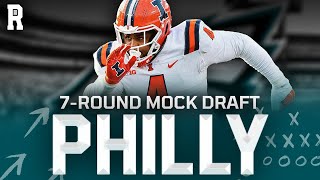 Philadelphia Eagles 7Round Mock Draft [upl. by Onahpets]