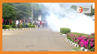 Multimedia University students riot after ‘comrade’ attacked by hyena rescuer bitten off his thumb [upl. by Hulton868]