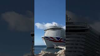 PampO Arvia and Aida Diva in The Caribbean cruise cruiseship travel [upl. by Nytnerb756]