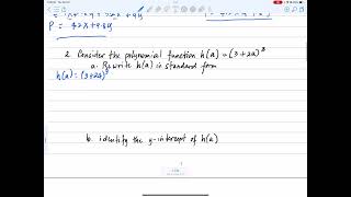 matematika111 A AP PrecalculusEquivalent representation of polynomial and rational expressions [upl. by Kin318]