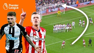 Kieran Trippier amp James WardProwse vs THE BEST Premier League Free Kicks [upl. by Chase]