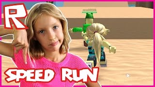 Speed Run 4  Flying like a Worm  Roblox [upl. by Mairb1]