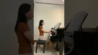 How I practice Piano Accompaniment for “Bester Jungling” [upl. by Annayhs]