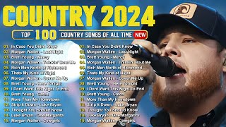 Luke Combs Chris Stapleton Morgan Wallen Kane Brown Luke Bryan  Country Music Playlist 2024 [upl. by Laerol]