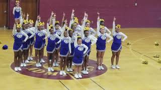 Jefferson Middle School Cheer Showcase 31318 [upl. by Aimet]