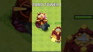 Wizard tower defense 💀🥷subscribe clashofclans cocclangames cocclangames gamingchannel clashroy [upl. by Alsi]