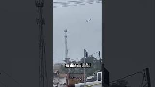 Flugzeug fällt senkrecht aus dem Himmel Voepass Absturz  AeroNews shorts [upl. by Ofelia664]