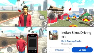 New Props New Character Cheat code in Indian bike driving 3d  Indian bike driving 3d new update [upl. by Newbill]