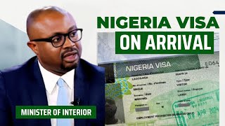 How to Access Nigeria Visa on Arrival  Minister of Interior [upl. by Suiravad917]