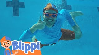 SD Scuba Diving  Blippi  Moonbug Kids  Fun Zone [upl. by Madalena]