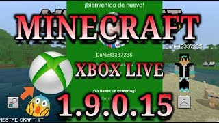 🔴MINECRAFT 19015 CON ACCESO A XBOX LIVE ✅LINK APK Mediafire🔴 [upl. by Marino]