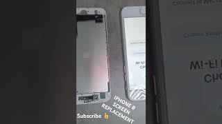 Iphone 8 Screen Replacement 💯 📱 📴 🤳 [upl. by Kreager]